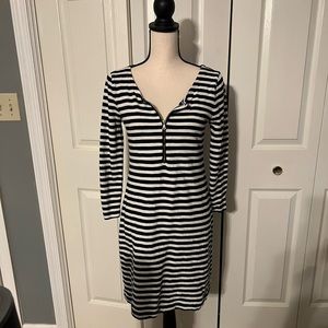 JCrew striped dress
